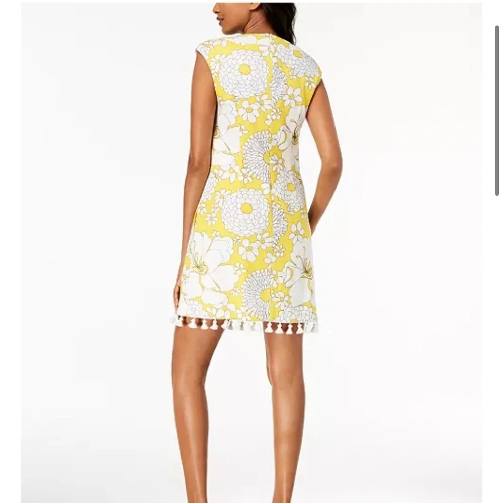 Trina Turk Tassel-Trim Sheath Dress